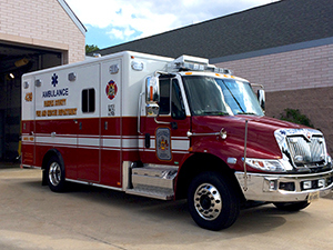 Fairfax County fire and rescue logo